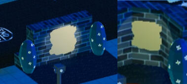 Available walls for players to spray on and gain a point
